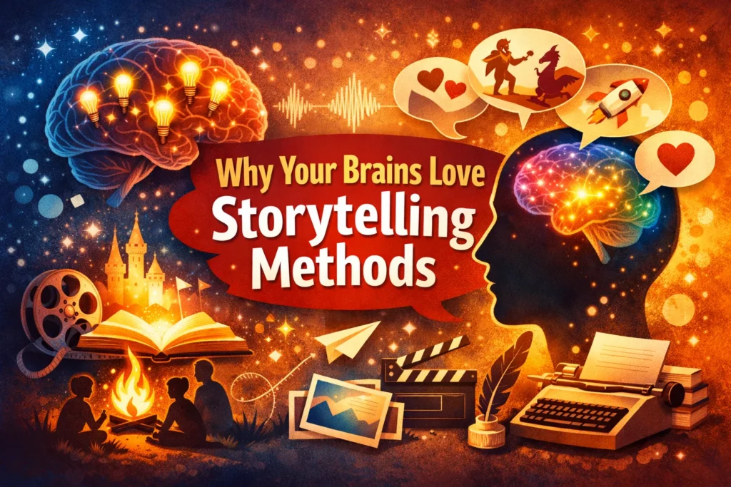 WHY YOUR BRAIN LOVES STORYTELLING ADS!